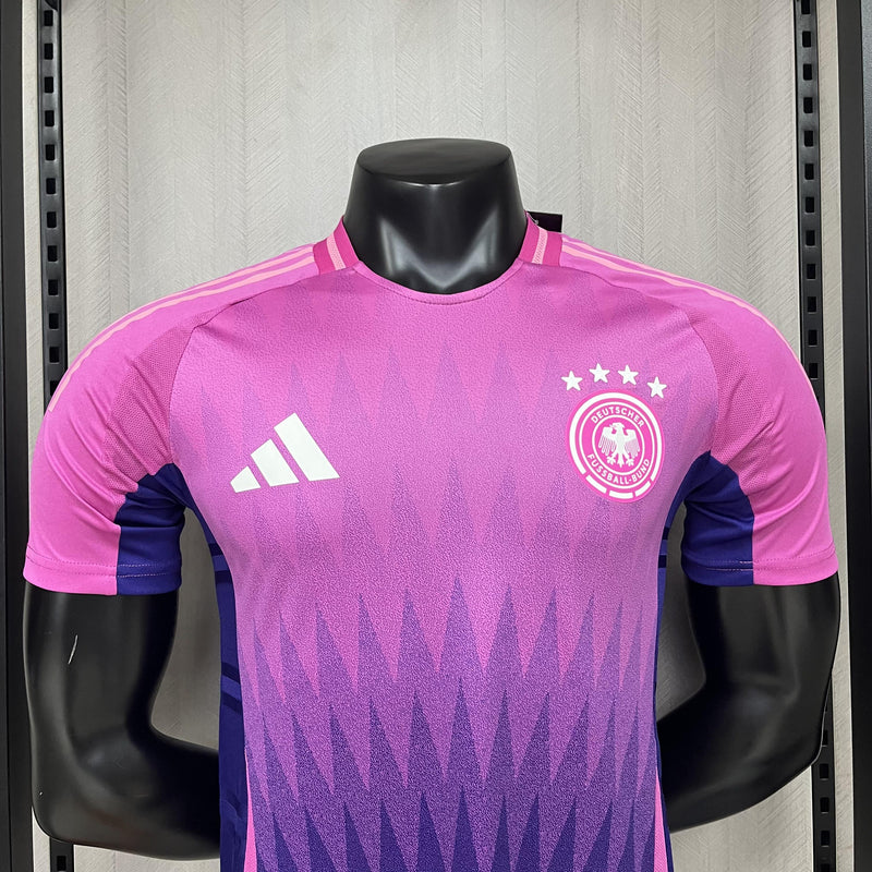 Camisa II Alemanha | 24/25  Modelo Jogador Adidas - Rosa e Roxo