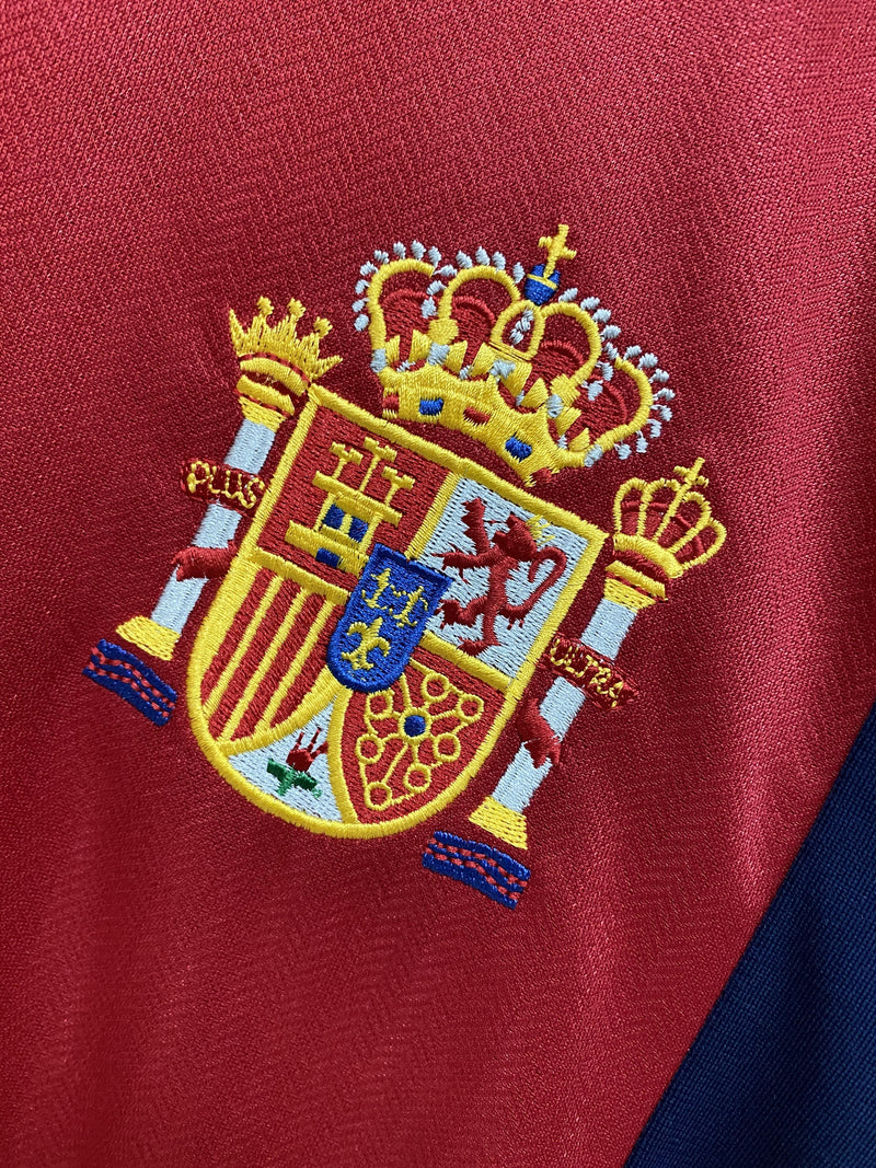 Camisa I Espanha Retrô | 1998 Torcedor Adidas - Vermelha