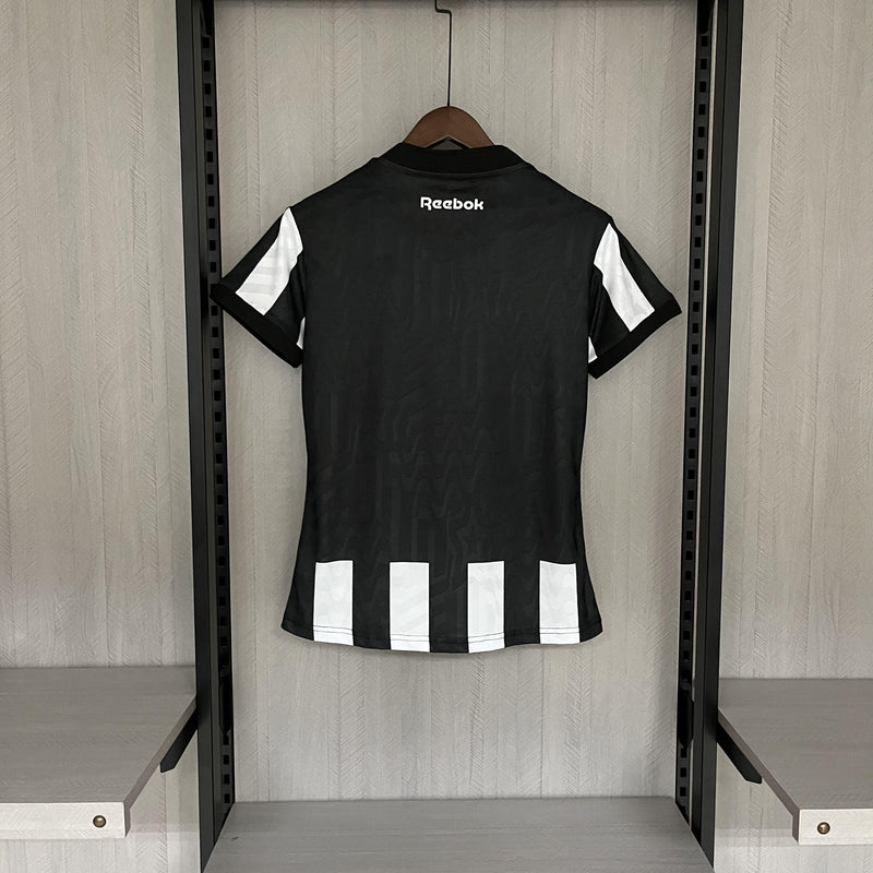 Camisa I Botafogo | 23/24 Torcedor - Feminina - Preta e Branca