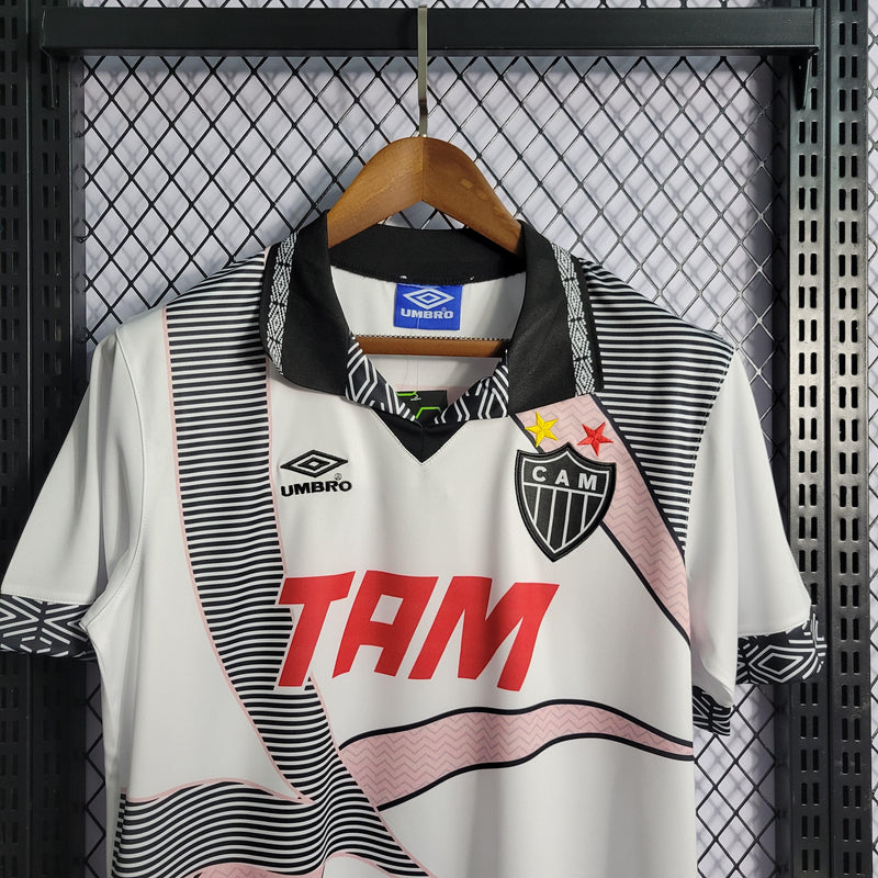 Camisa II Clube Atlético Mineiro | 1996 Torcedor Retrô - Branca