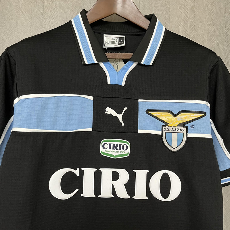 Camisa II Lazio Retrô | 98/99 Torcedor Puma - Preta e Azul