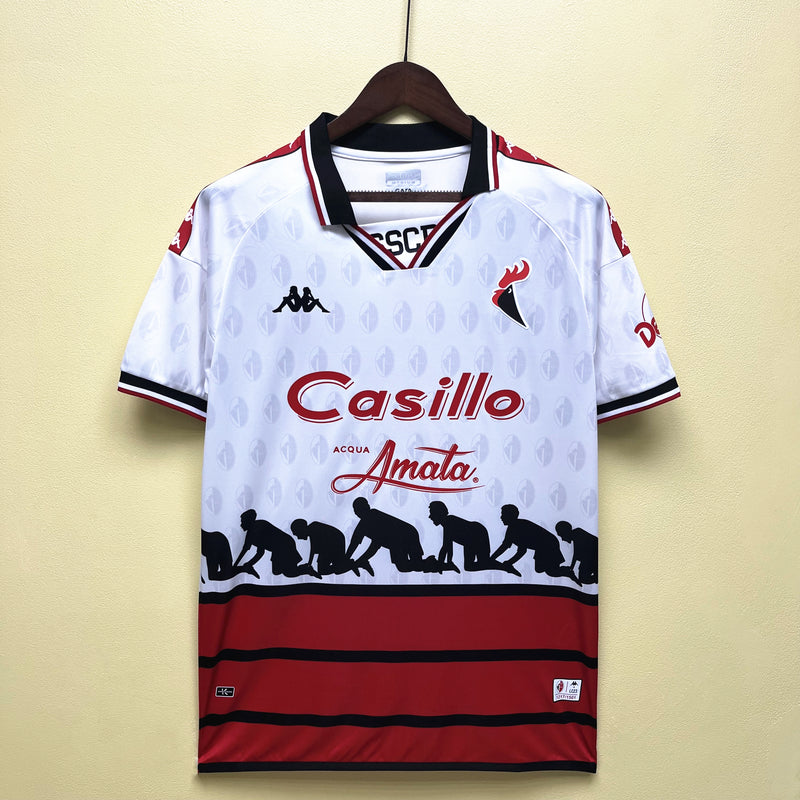 Camisa Edição Especial Bari | 23/24 Torcedor Kappa - Branca e Vermelha