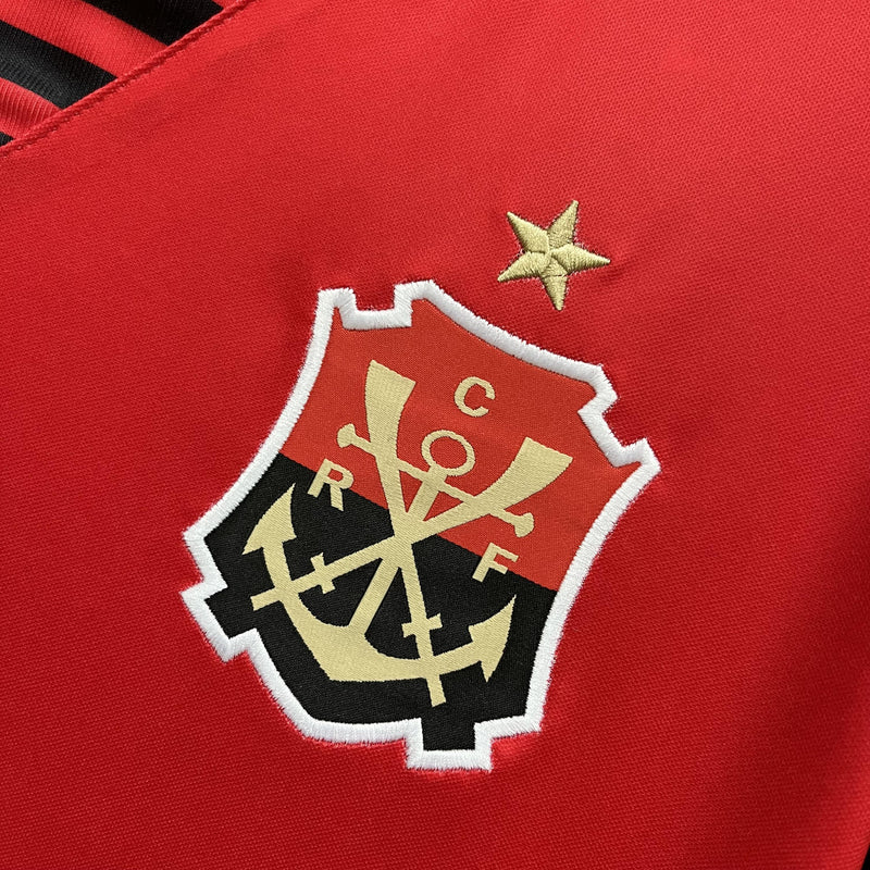 Camisa I Flamengo Retrô | 2007/08 Torcedor Nike - Vermelha e Preta