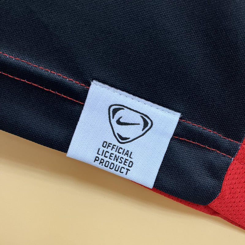 Camisa I Flamengo Retrô | 2007/08 Torcedor Nike - Vermelha e Preta