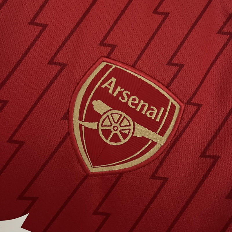 Camisa I Arsenal | 23/24 Torcedor Adidas - Vermelha