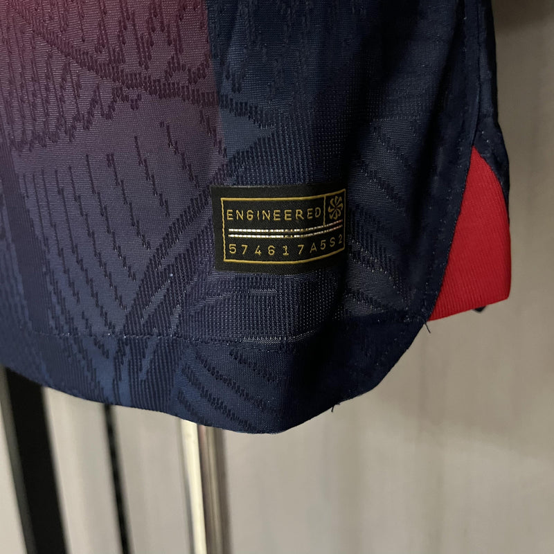 Camisa I PSG | 23/24 Modelo Jogador Nike - Azul e Vermelha