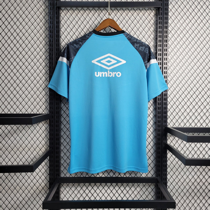 Camisa Pré Jogo Grêmio | 23/24 Torcedor Umbro - Azul