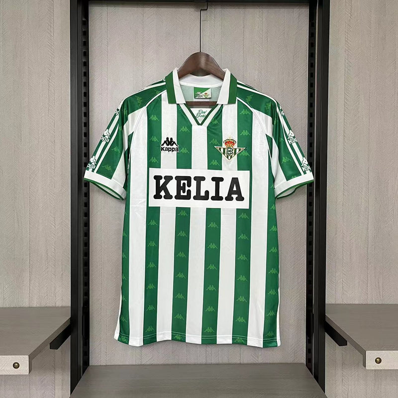 Camisa I Betis Retrô | 96/97 Torcedor Kappa - Verde e Branca