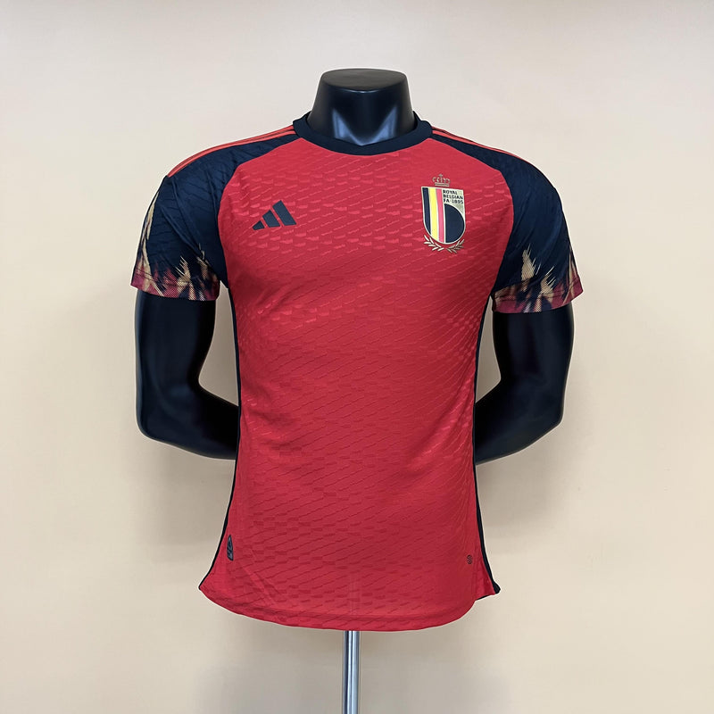 Camisa I Bélgica | 22/23 Modelo Jogador Adidas - Vermelha