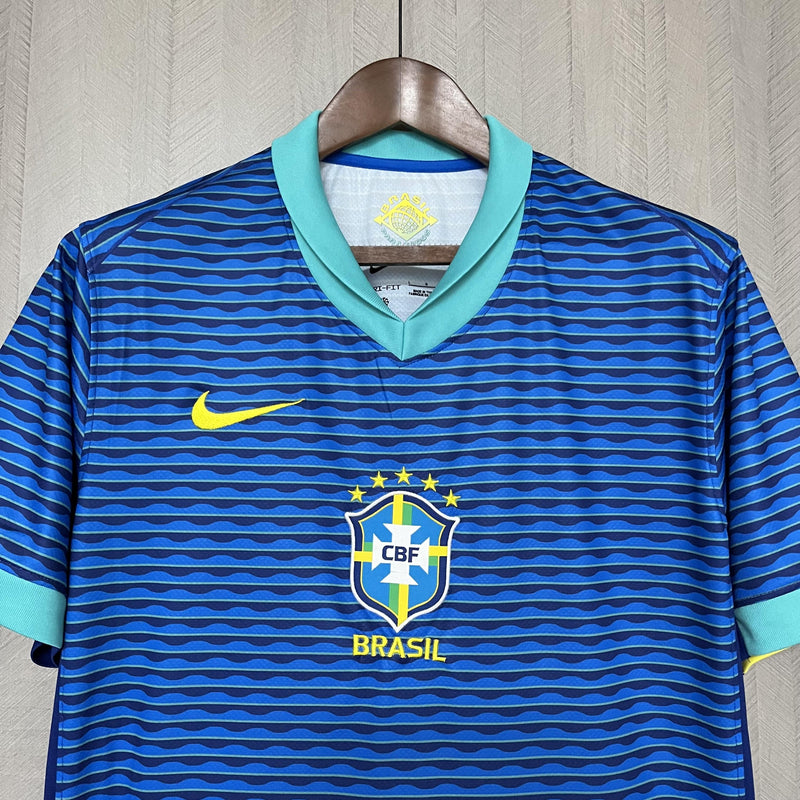Camisa II Brasil | 24/25 Torcedor Nike - Azul