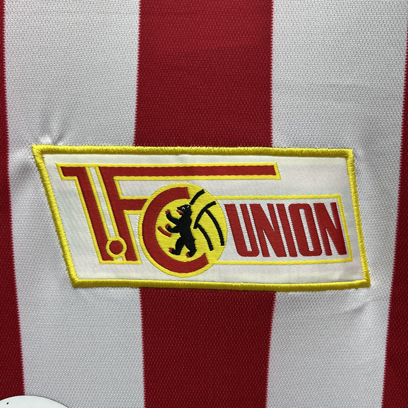 Camisa I FC Union Berlin | 23/24 Torcedor Adidas - Vermelha e Branca