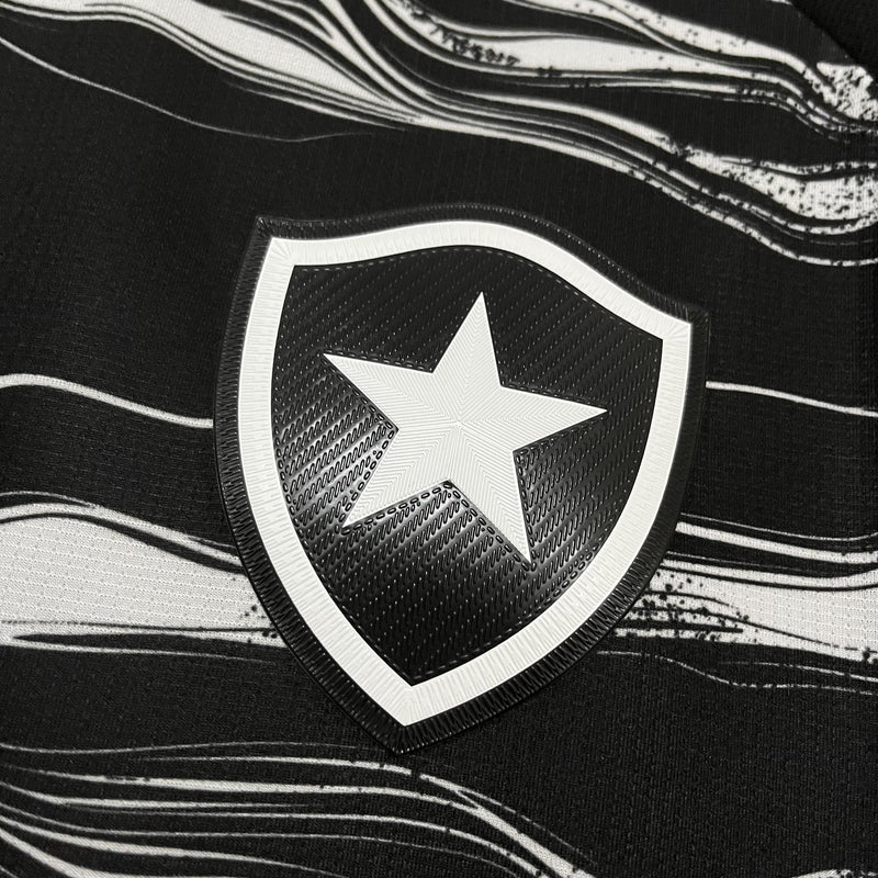 Camisa IV Botafogo | 24/25 Torcedor Reebok - Preta e Branca