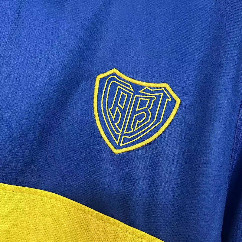 Camisa Edição Especial Boca Juniors Retrô | 09/10 Torcedor Nike - Azul e Amarela