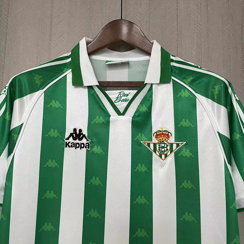 Camisa I Betis Retrô | 95/97 Torcedor Kappa - Verde e Branca