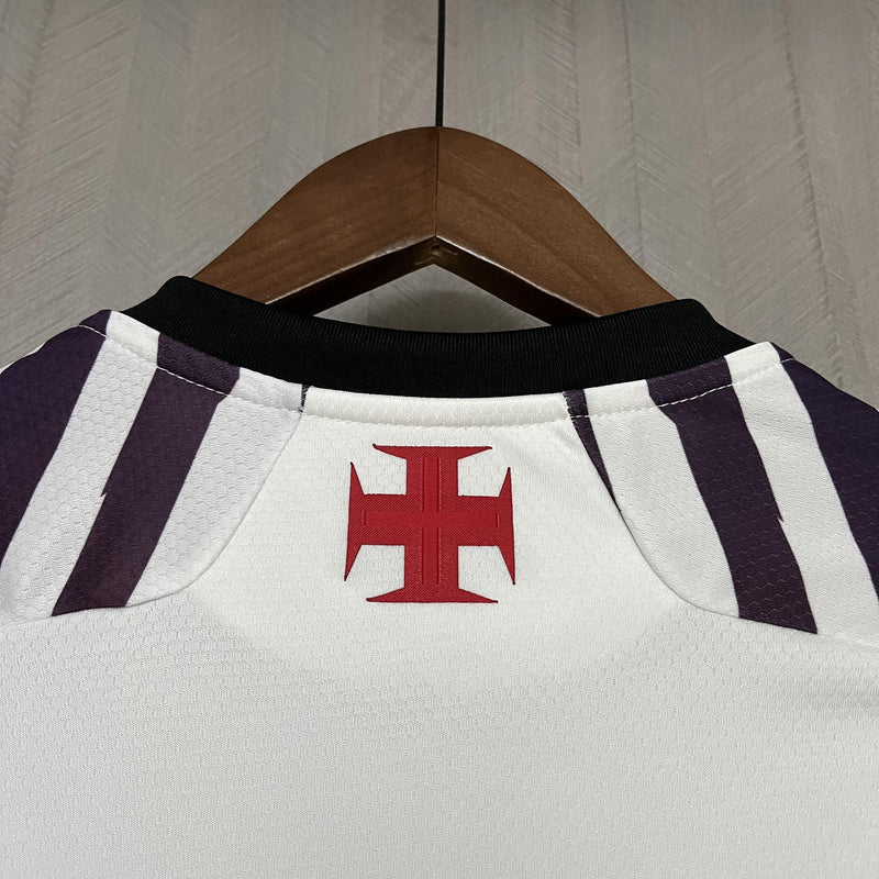 Camisa Pré Jogo Vasco | 24/25 Torcedor Kappa - Branca