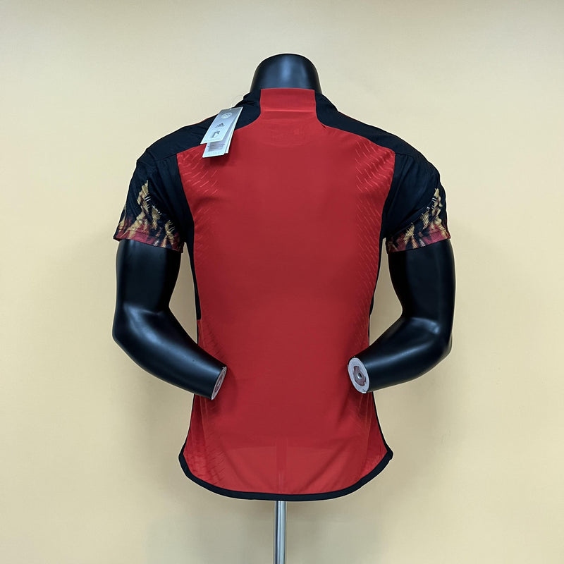 Camisa I Bélgica | 22/23 Modelo Jogador Adidas - Vermelha