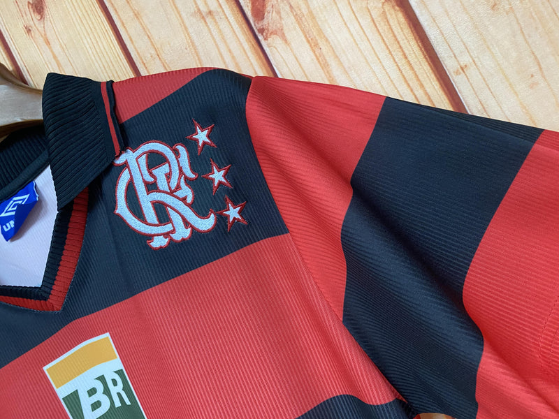 Camisa I Flamengo Retrô | 95/96 Torcedor Umbro - Vermelha e Preta