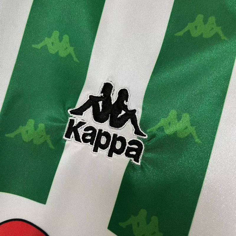 Camisa I Betis Retrô | 95/96 Torcedor Kappa - Verde e Branca