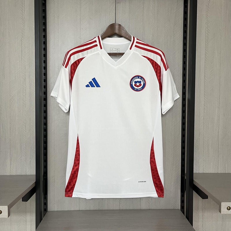 Camisa II Chile | 24/25 Torcedor Adidas - Branca