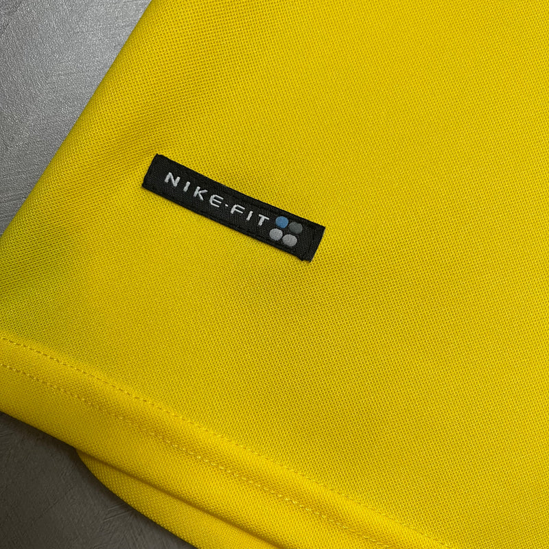Camisa I Brasil Retrô | 1998 Torcedor Nike - Amarela