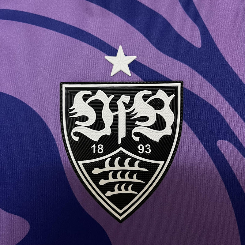 Camisa Goleiro Stuttgart | 23/24 Torcedor Jako - Roxa