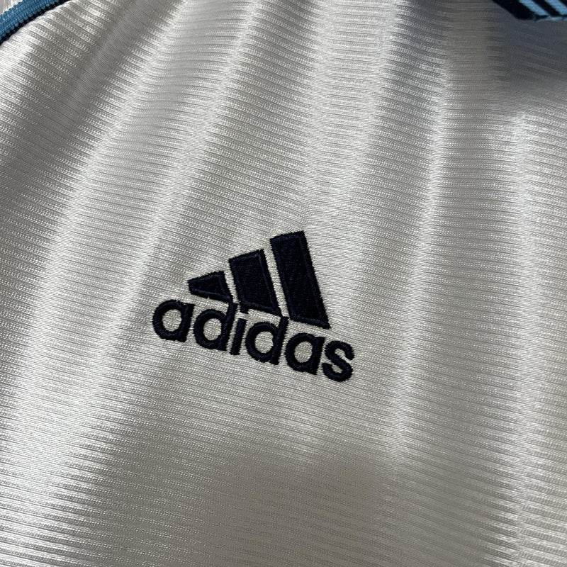 Camisa I Olympique de Marseille Retrô | 1998/99 Torcedor Adidas- Branca e Azul