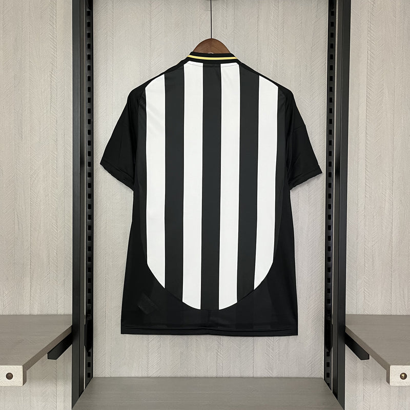 Camisa I Clube Atlético Mineiro | 25/26 Torcedor Adidas - Preta e branca