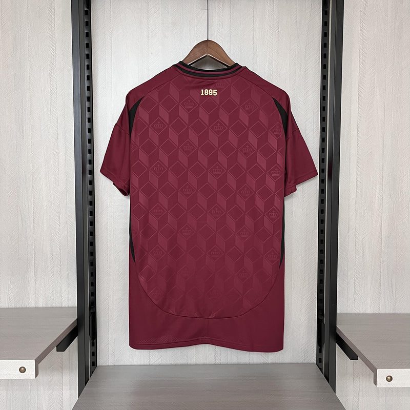 Camisa I Bélgica | 24/25 Torcedor Adidas - Vinho