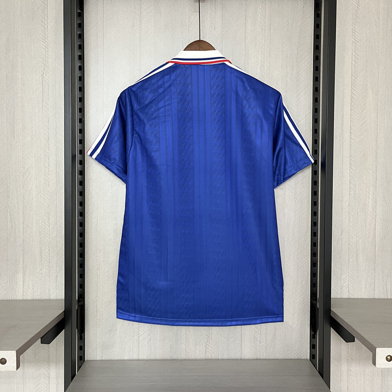 Camisa I França Retrô | 94/95 Torcedor Adidas - Azul