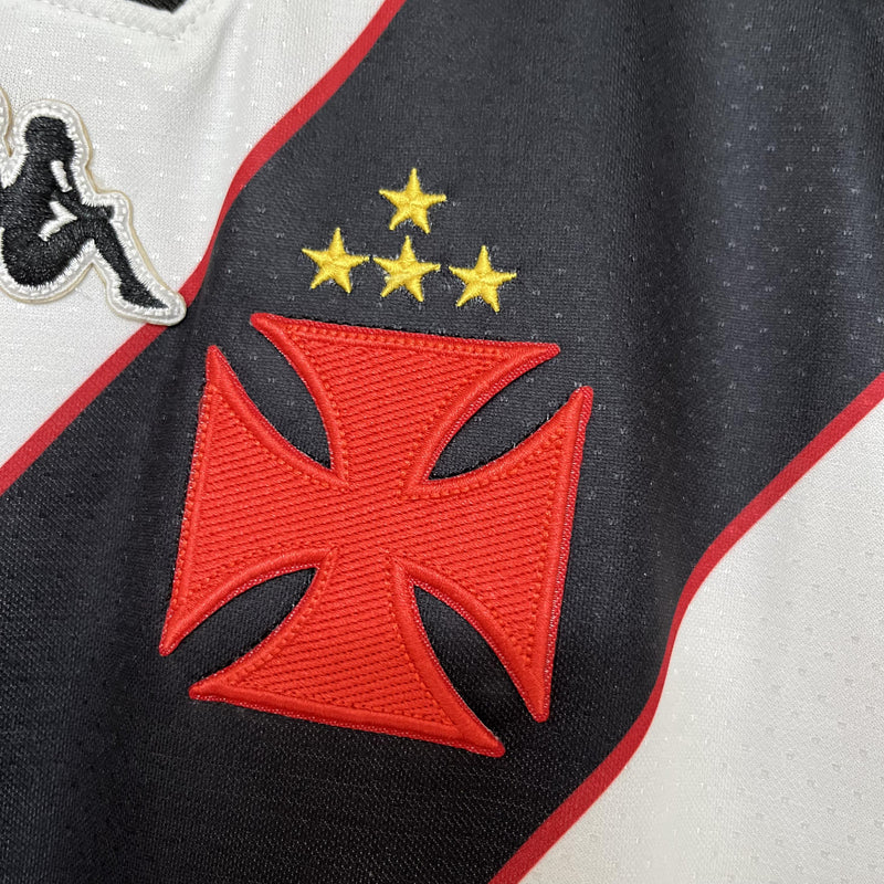 Camisa II Vasco Retrô | 1997 Torcedor Kappa - Branca